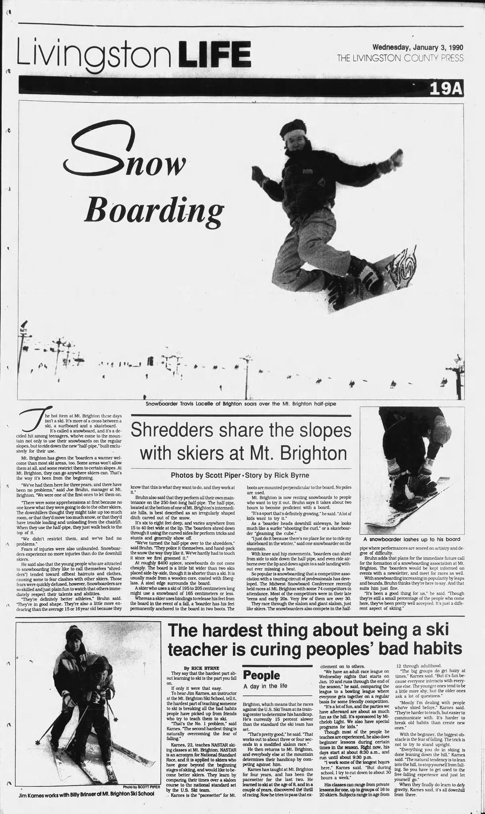 Mt. Brighton - 1990 Feature Article